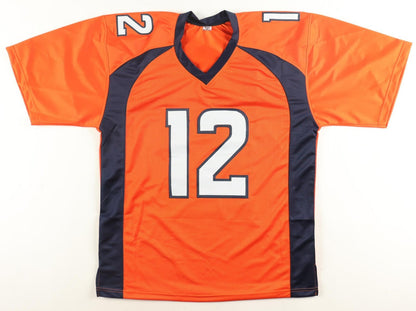 R J Harvey Signed Denver Broncos Jersey (JSA) Ex-UCF Running Back 2nd Rnd Pk /RB