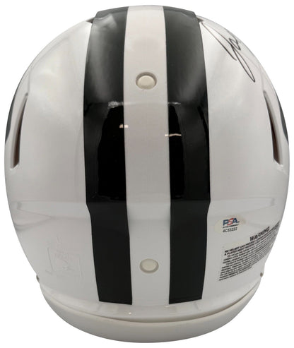 Joe Namath Autographed New York Jets Signed Full Size Replica Helmet PSA