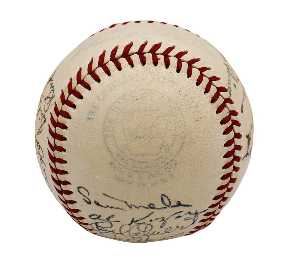 Joe Kuhel & Robert Ortiz Signed WA Senators Official American League Ball- 25 Si