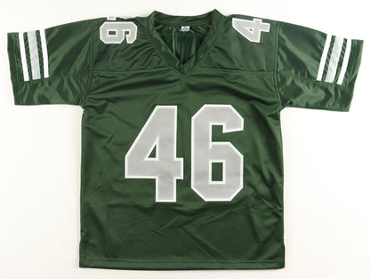 Noah Knigga Signed Eastern Michigan Eagles Jersey (Wilder Side Sports) L.B
