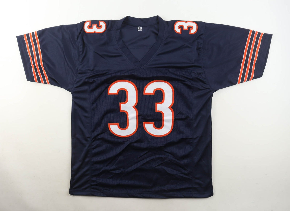 Calvin Thomas Signed Chicago Bears Jersey Inscribed "S.B. XX " (Beckett) R.B.