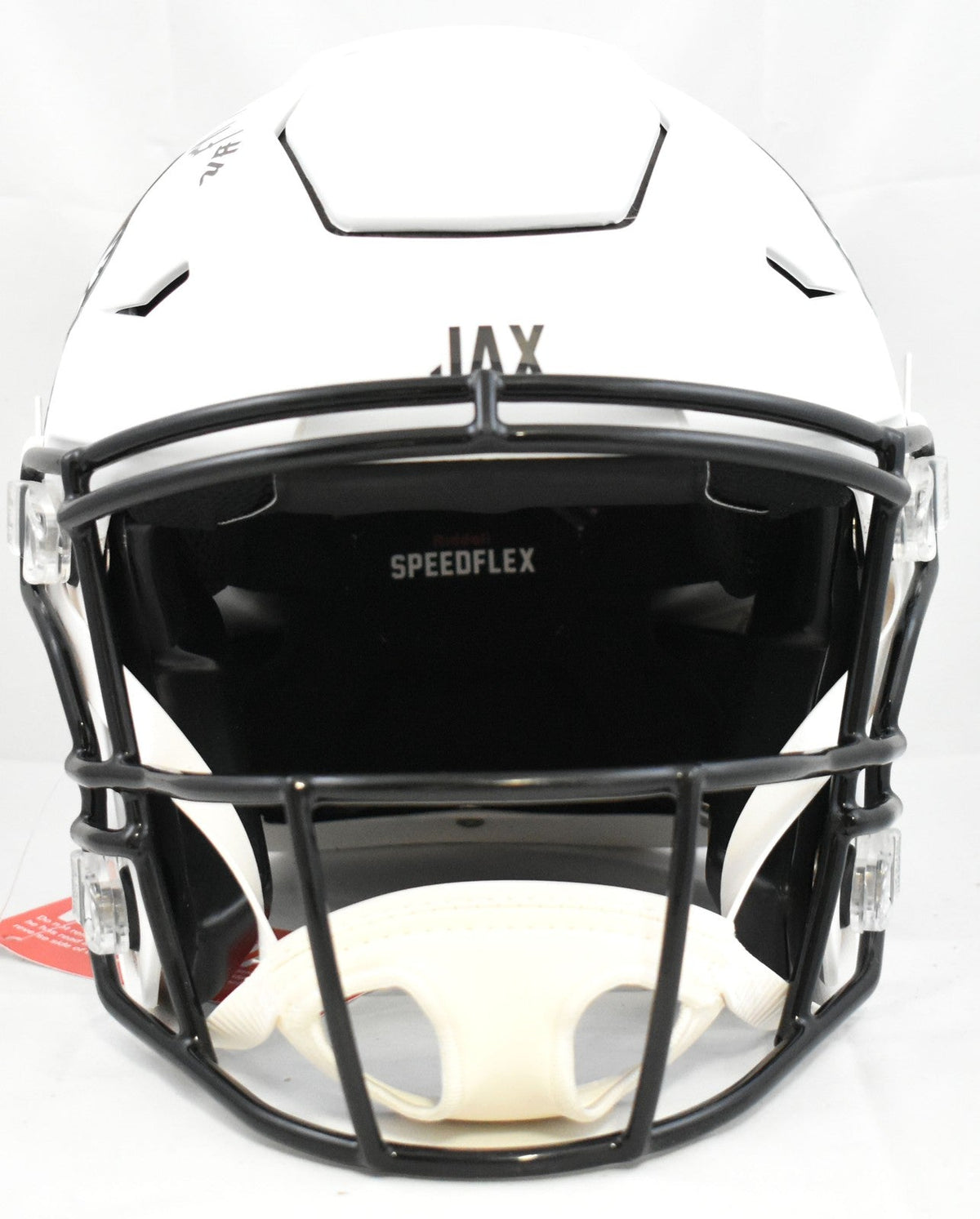 Travis Hunter Autographed Jaguars F/S Alt 2024 SpeedFlex Helmet- Beckett W Holo