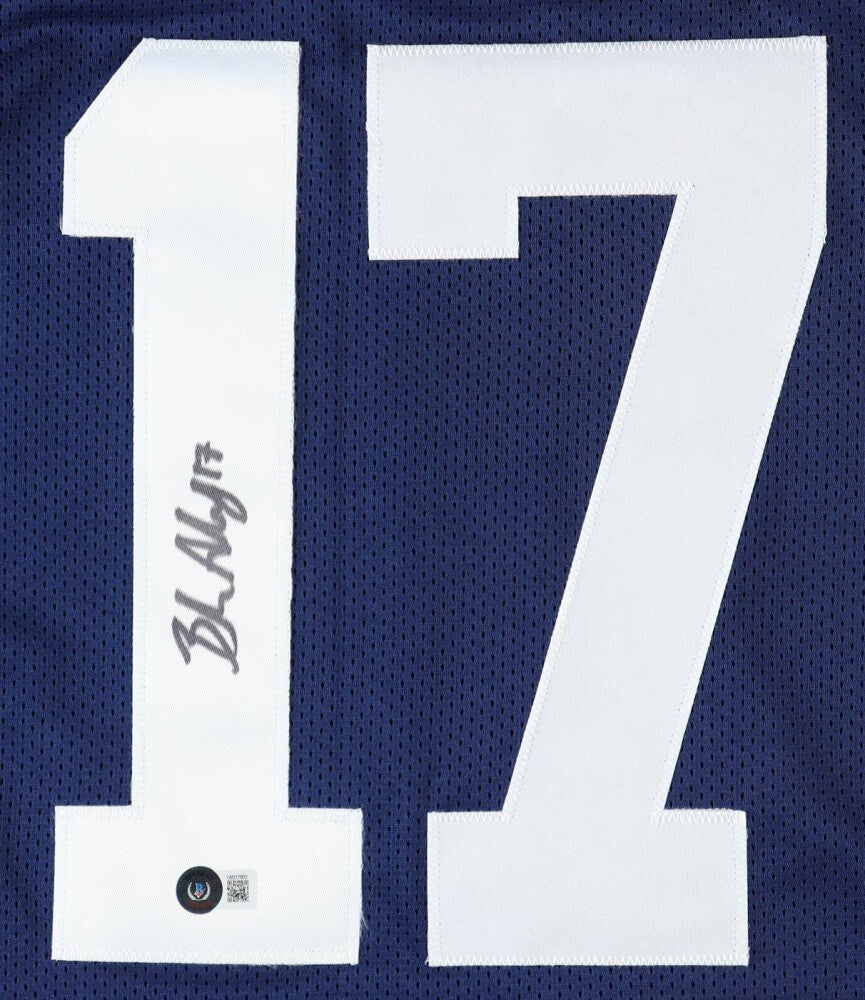 Brandon Aubrey Signed Dallas Cowboys Throwback Jersey (Beckett) 23 Pro Bowl P.K
