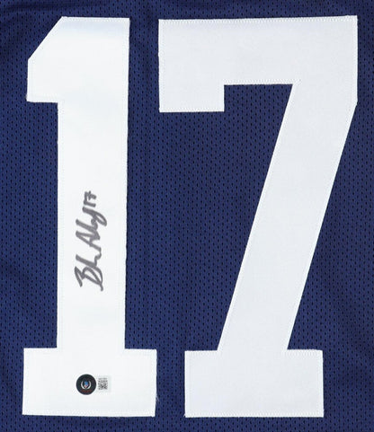 Brandon Aubrey Signed Dallas Cowboys Throwback Jersey (Beckett) 23 Pro Bowl P.K