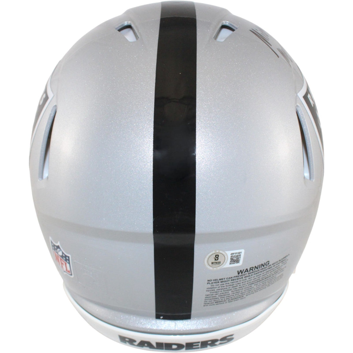 Ashton Jeanty Autographed Las Vegas Raiders Pro Helmet Michael Meyers BAS 53216