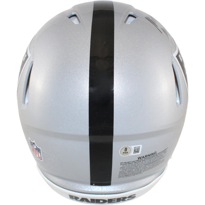 Ashton Jeanty Autographed Las Vegas Raiders Pro Helmet Michael Meyers BAS 53216