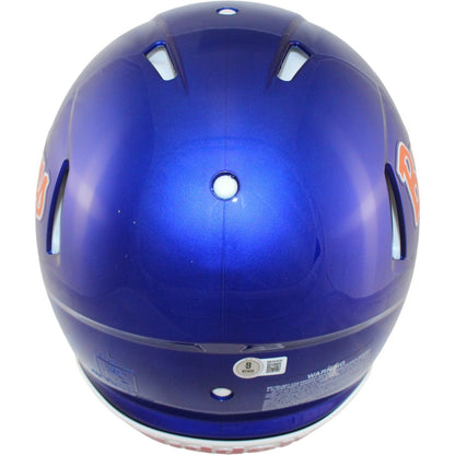 Ashton Jeanty Autographed Boise State Broncos Authentic Helmet Beckett W 53214