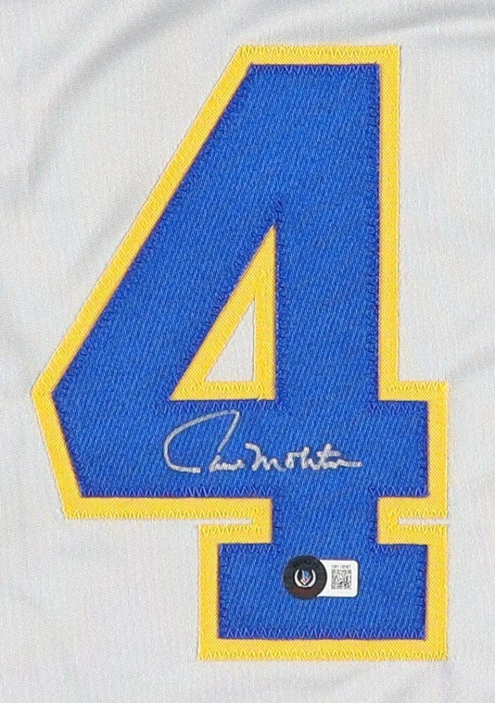 Paul Molitor Signed Milwaukee Brewers Jersey (Beckett) Hall of Famer 2004 / S.S.