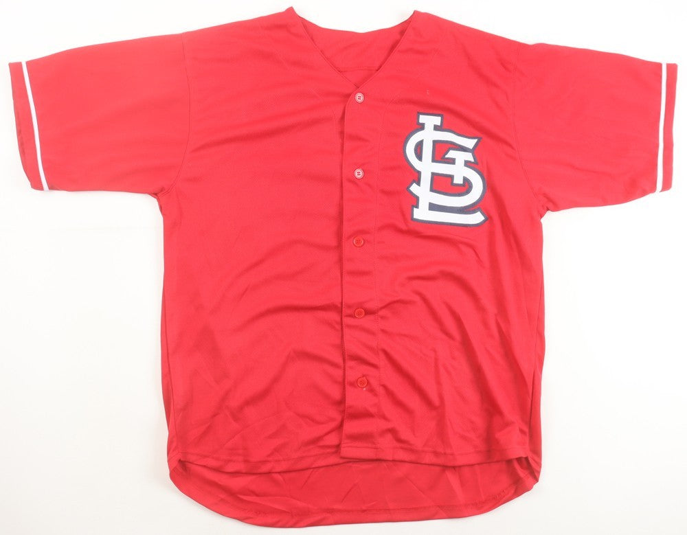 Victor Scott II Signed St. Louis Cardinals Jersey (Beckett) 2025 Rookie O.F.