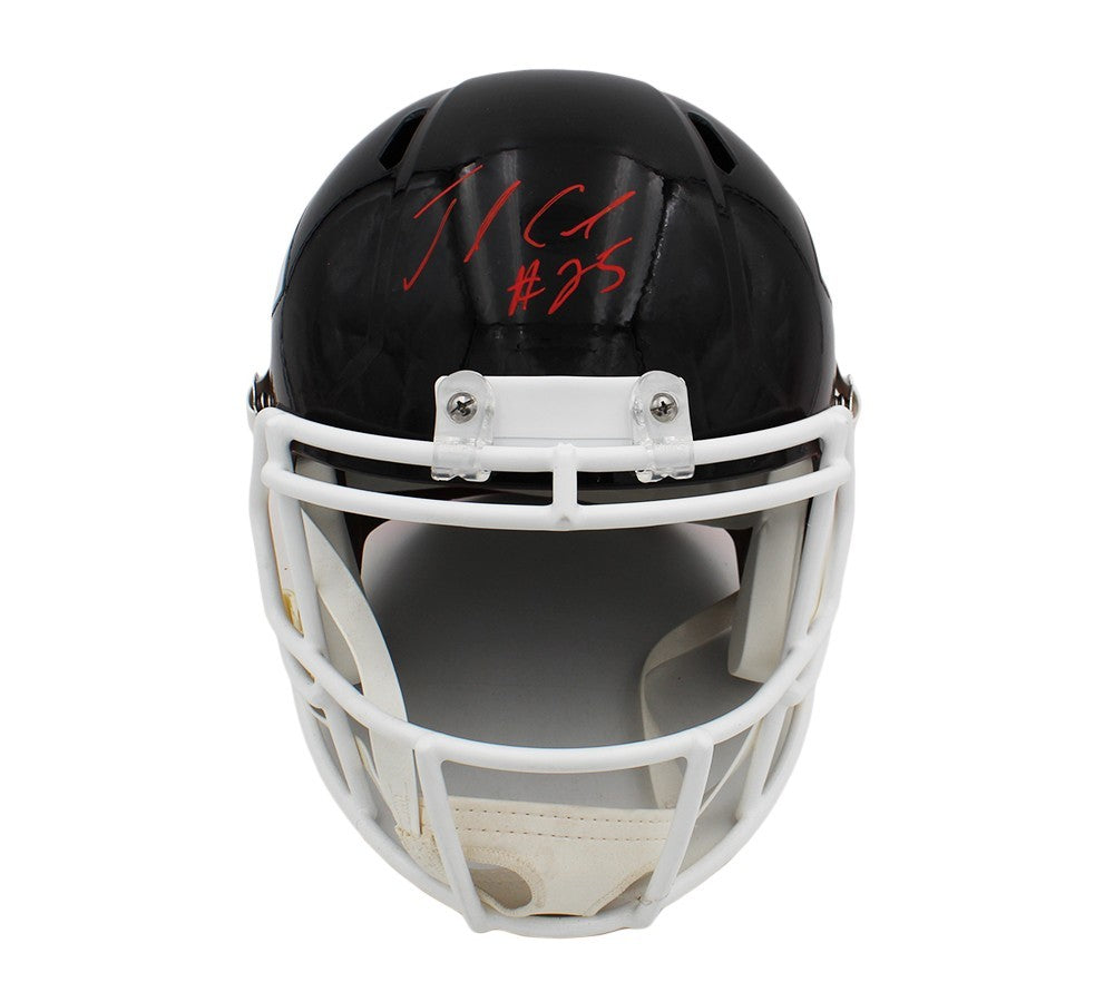Jamaal Charles Signed Kansas City Chiefs Speed Full Size Custom Fade NFL Helmet