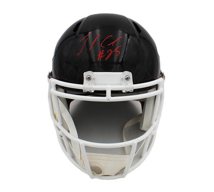 Jamaal Charles Signed Kansas City Chiefs Speed Full Size Custom Fade NFL Helmet