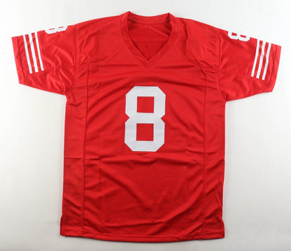 Steve Young Signed San Francisco 49ers Jersey (Beckett) 3x Super Bowl Champ / QB