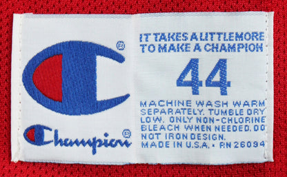 Bulls Michael Jordan "Thanks For Everything" Signed Red Champion Jersey BAS LOA