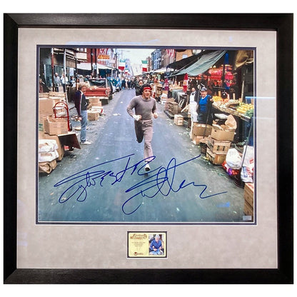 Sylvester Stallone Autographed Iconic 1976 Philadelphia Freedom 16x20 Photo
