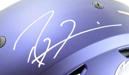 Ray Lewis Autographed Ravens F/S Alt 2024 SpeedFlex Helmet - Beckett W Hologram