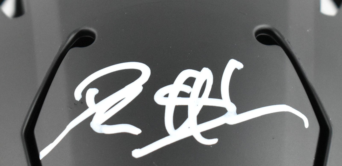 Deion Sanders Signed Atlanta Falcons Mid-Size SpeedFlex Helmet - Beckett W Holo