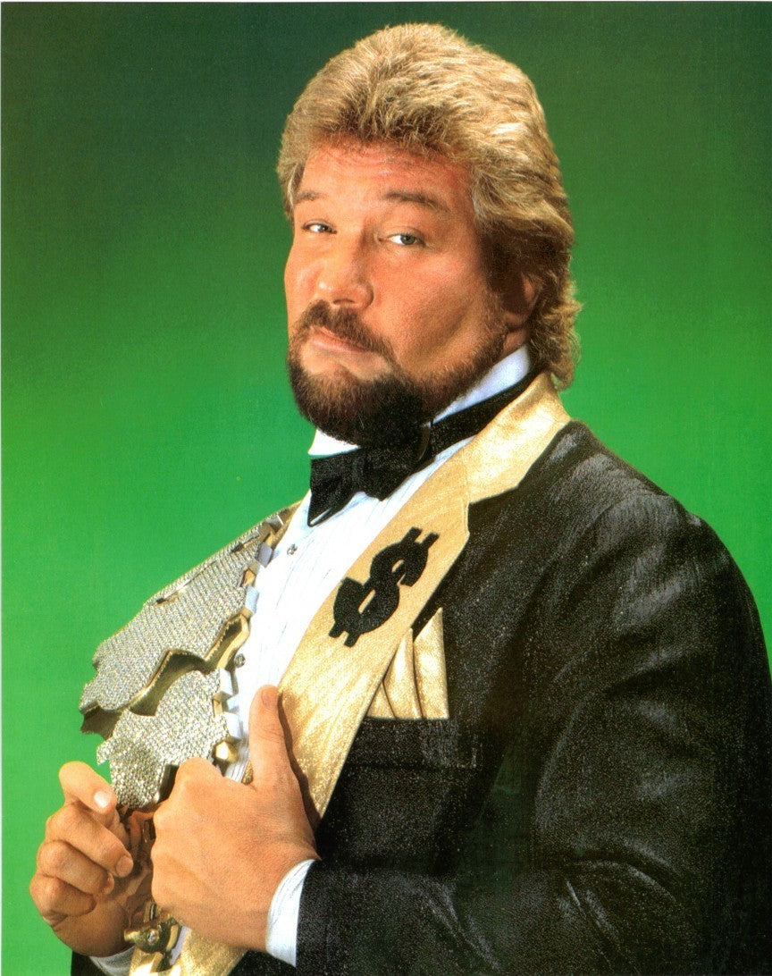 Ted DiBiase Signed Wrestling Boot (Schwartz) WWF Million Dollar Man / 1974-1993