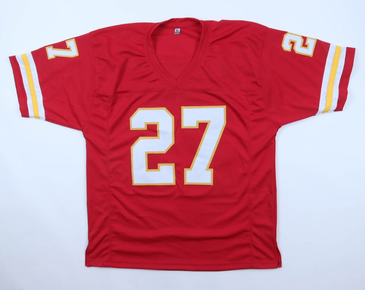Larry Johnson Signed Chiefs Jersey (Beckett) Kansas City Running Back 2003 /2011