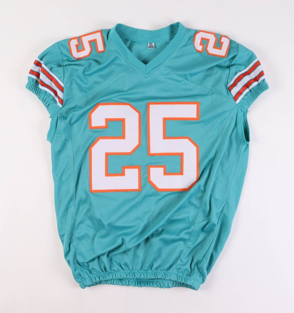 Xavien Howard Signed Miami Dolphins Pro Cut Jersey (JSA COA) 4xPro Bowl D.B.