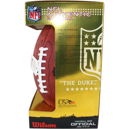 Peyton Manning Autographed Denver Broncos Tagliabue Football Fanatics 51724