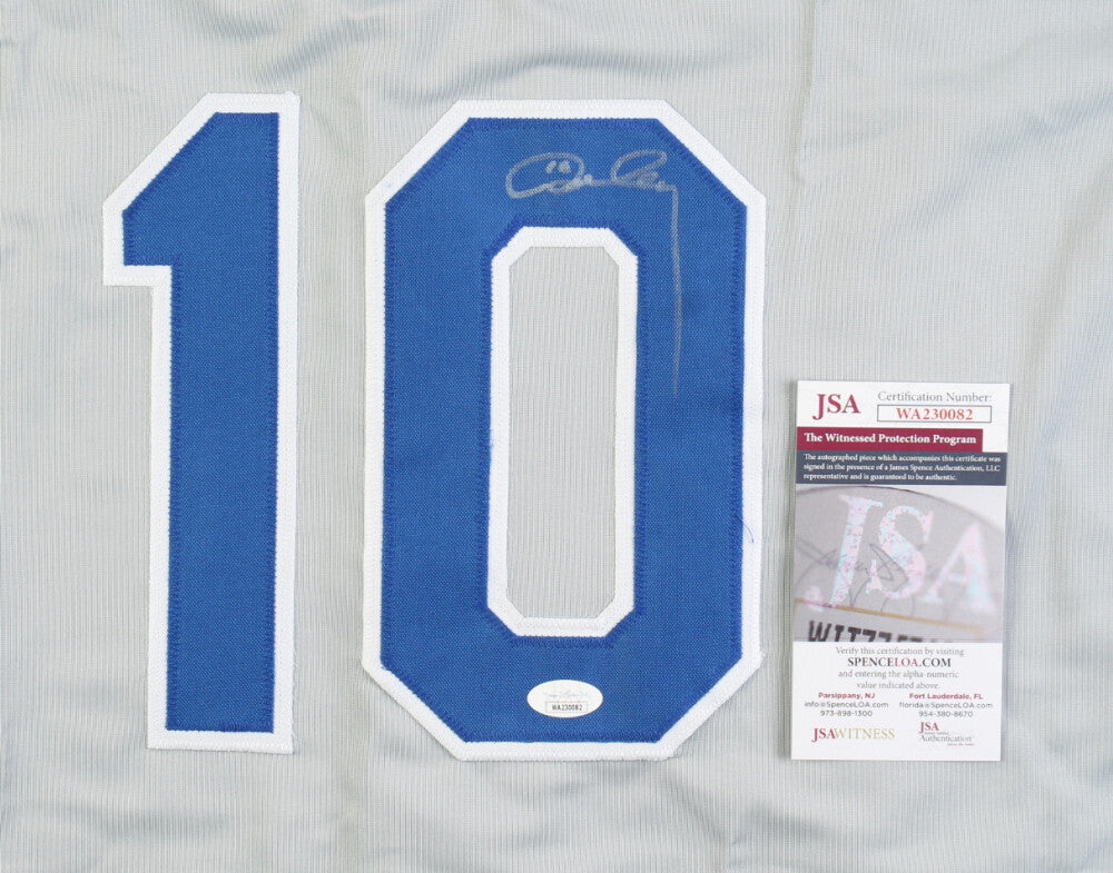 Ron Cey Signed Los Angeles Dodgers Jersey (JSA COA) 1981 World Series Champion