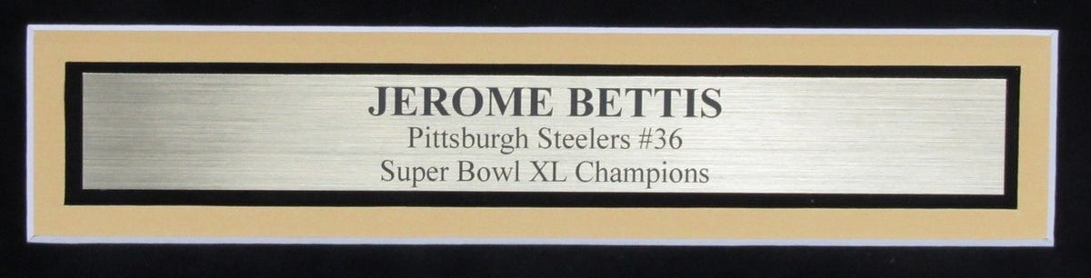 Jerome Bettis HOF Signed/Autographed 16x20 Photo Steelers Framed JSA 199971