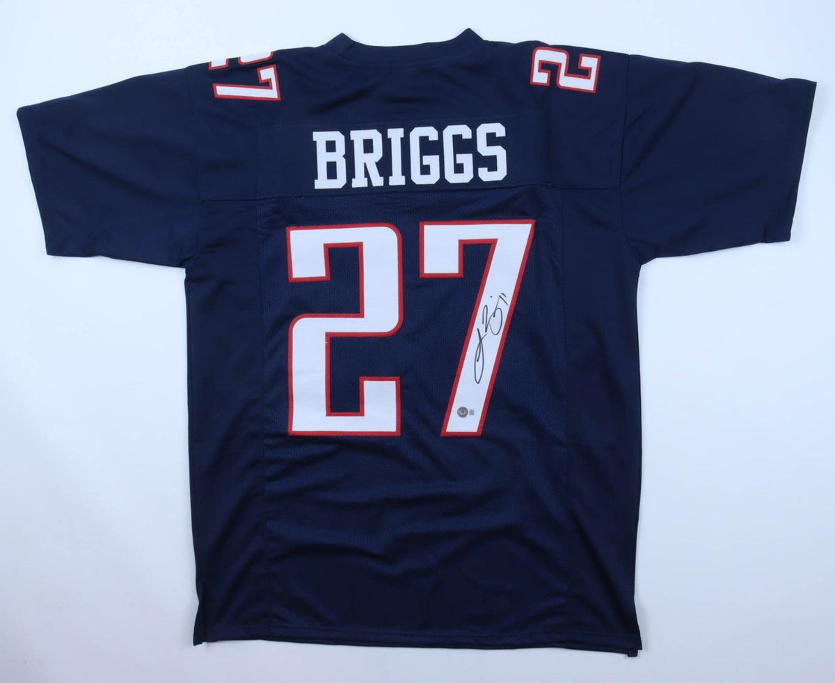 Lance Briggs Signed Arizona Wildcats Jersey (Beckett) 2003 Bears 3rd Rnd Pick/LB