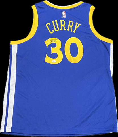 Stephen Curry signed jersey PSA/DNA Auto Grade 10 Autographed WARRIORS