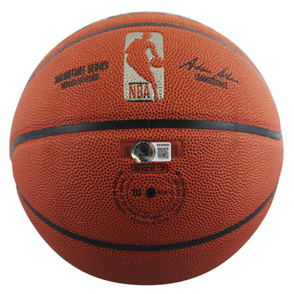 Lakers Shaquille O'Neal Signed Wilson Signature Series Basketball W/ Case BAS W