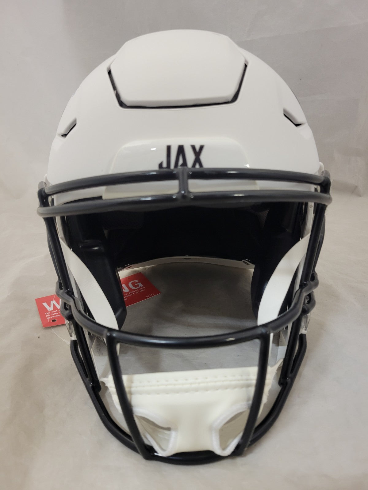 TRAVIS HUNTER SIGNED JACKSONVILLE JAGUARS ALT SPEEDFLEX HELMET BECKETT QR
