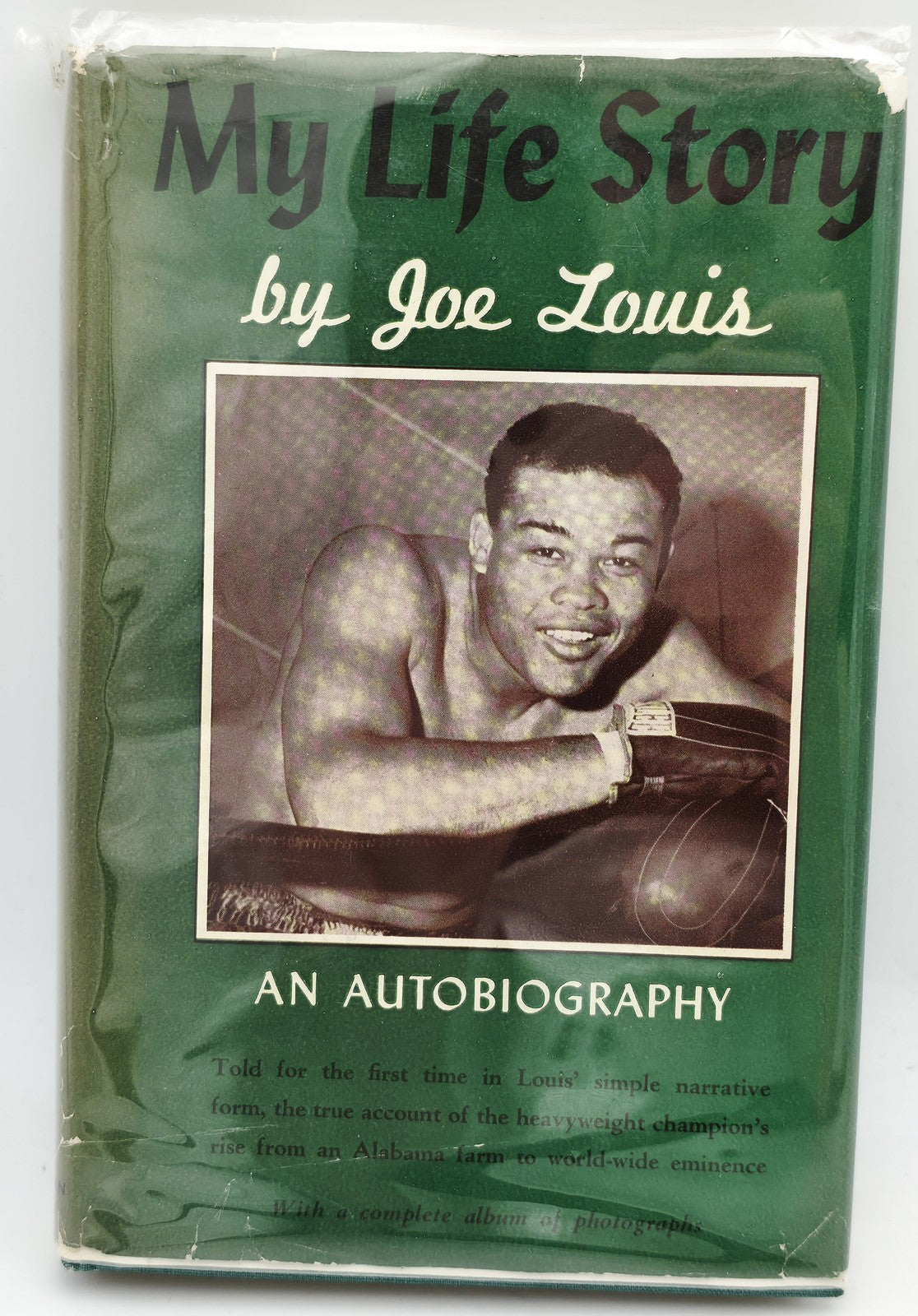 Joe Louis Auto My Life Story Autobiography Book Heavyweight Champ PSA/DNA H45239