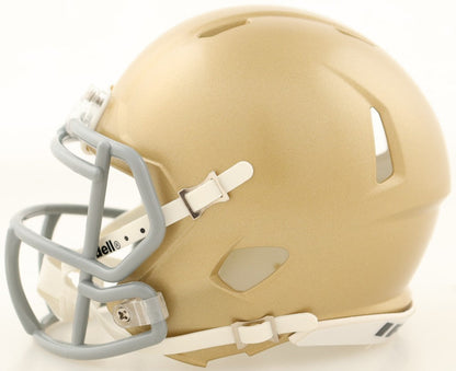 Bob Golic Signed Notre Dame Fighting Irish Ridell Mini Helmet (JSA) 1977 Champ