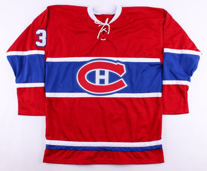 Brian Engblom Signed Montreal Canadiens Jersey (Beckett) NHL Career 1975-1987