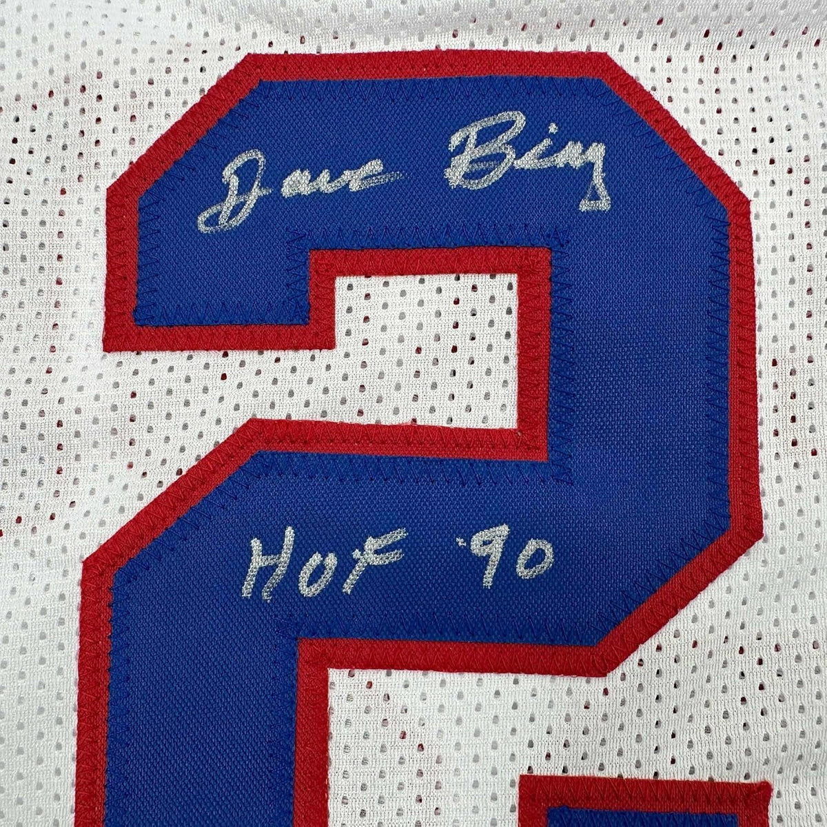 Framed Autographed/Signed Dave Bing HOF 90 35x39 Detroit White Jersey BAS COA