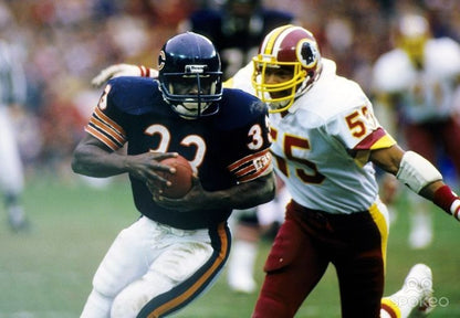 Calvin Thomas Signed Chicago Bears Jersey Inscribed "S.B. XX " (Beckett) R.B.