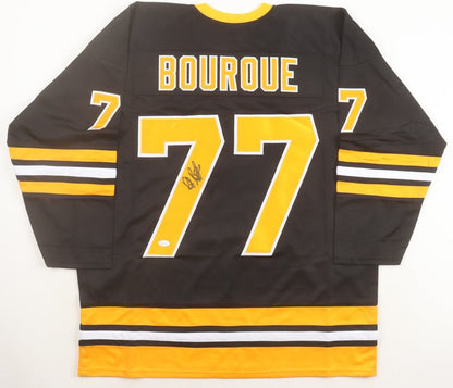 Ray Bourque Signed Boston Bruins Throwback Jersey (JSA COA) 19xAll Star/ Defense
