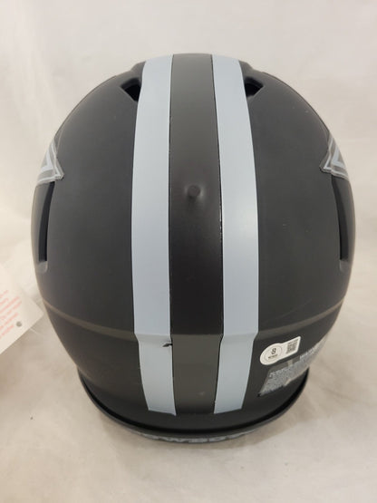 JAVONTE WILLIAMS SIGNED DALLAS COWBOYS FS ECLIPSE SPEED AUTHENTIC HELMET BECKETT