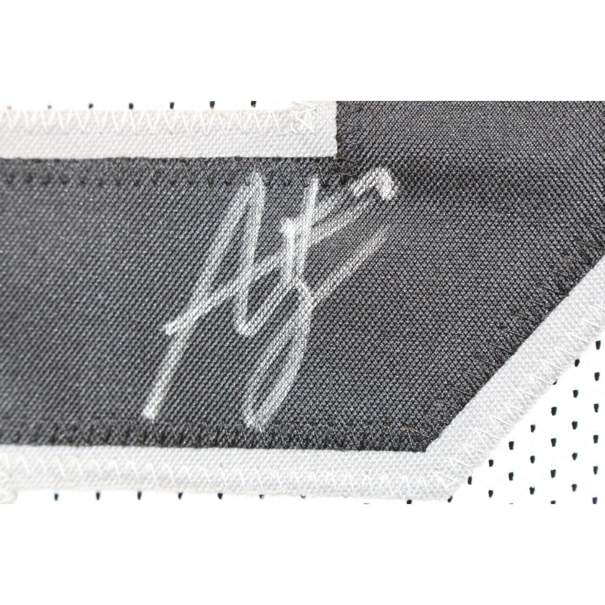 Ashton Jeanty Autographed/Signed Pro Style XL White Jersey Beckett Witness 53209