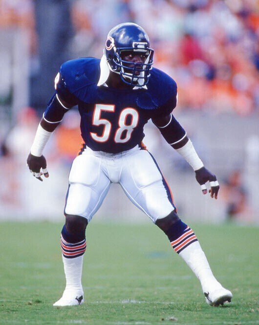 Wilber Marshall Signed Chicago Bears Jersey / Super Bowl XX Linebacker /Beckett