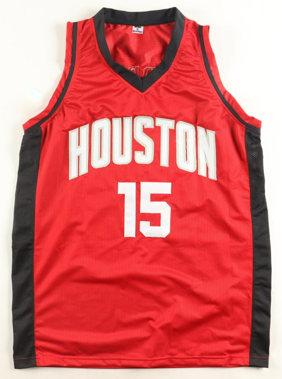 Reed Sheppard Signed Houston Rockets Jersey (Beckett COA) 2024 #3 Overall Pick