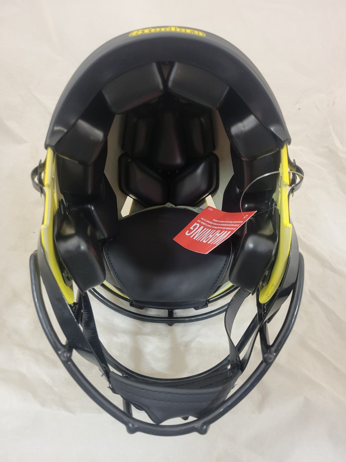 CAM HEYWARD SIGNED PITTSBURGH STEELERS RAVE SPEED AUTHENTIC HELMET BAS QR