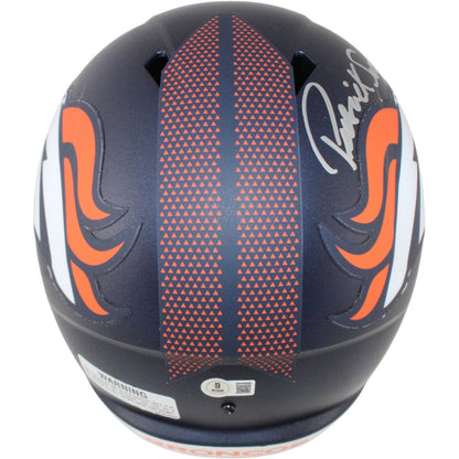 Patrick Surtain Autographed Denver Broncos F/S Helmet Beckett Witness 53135