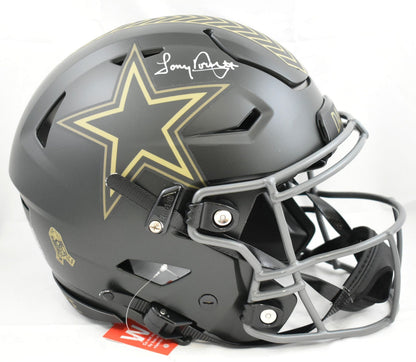 Tony Dorsett Autographed Cowboys F/S Salute 25 SpeedFlex Helmet- Beckett W Holo