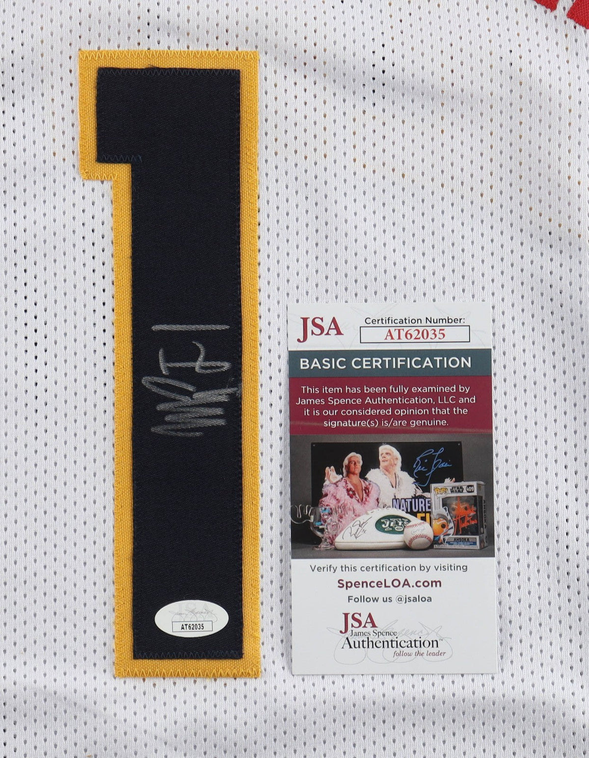 Michael Porter Jr. Signed Denver Nuggets Jersey (JSA COA) #14 Pk 2018 NBA Draft