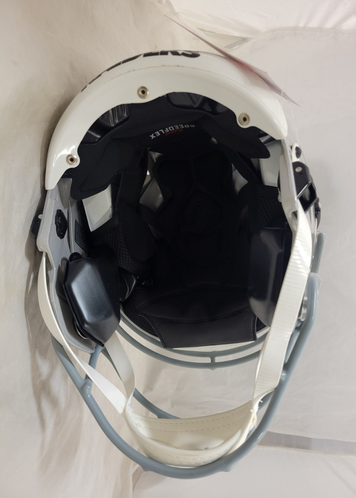 ASHTON JEANTY SIGNED LAS VEGAS RAIDERS F/S SPEEDFLEX HELMET BECKETT QR